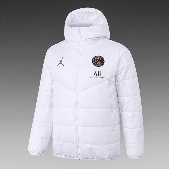 Paris Saint-Germain Branco Casaco Windrunner